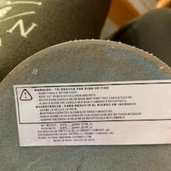 Vintage JC Penny's palm tree candle holders - Picture 4 of 4